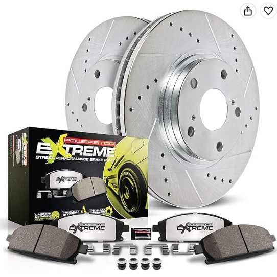 K6712-26 Powerstop Brake Disc and Pad Kits 2-Wheel Set Rear for R Class ML R350 K6712-26 Powerstop Brake Disc and Pad Kits 2-Wheel Set Rear for R Class ML R350