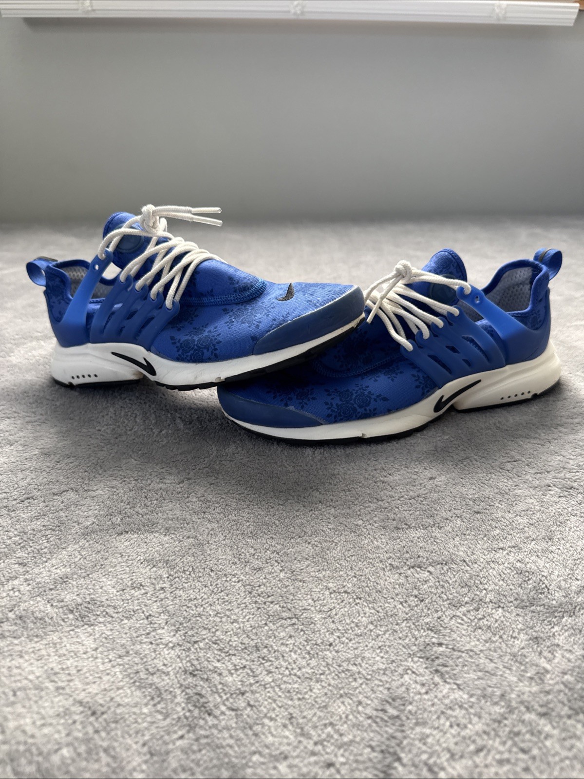 Nike Air Presto Blue Plate Special Floral Low Top Mesh Sneakers Women’s Size 10 Nike Air Presto Blue Plate Special Floral Low Top Mesh Sneakers Women’s Size 10