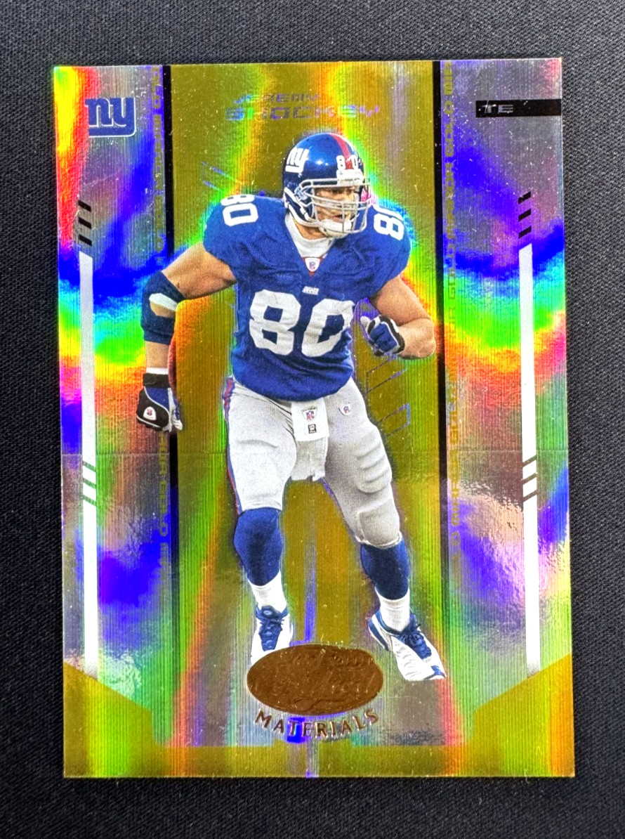 /25 JEREMY SHOCKEY 2004 Leaf Certified Materials #78 Giants MIRROR GOLD /25 /25 JEREMY SHOCKEY 2004 Leaf Certified Materials #78 Giants MIRROR GOLD /25