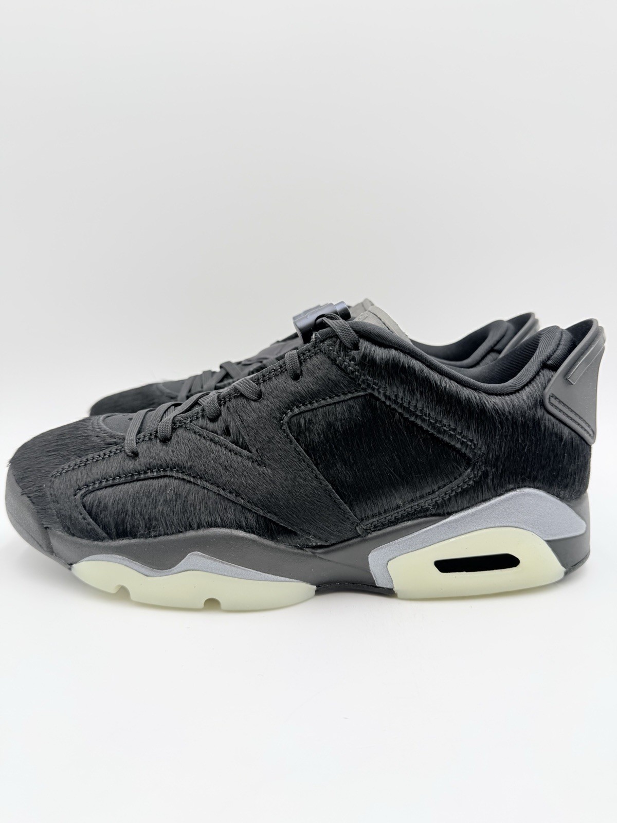 Nike Air Jordan 6 Retro Low Size 8M 9.5W Blackout |IO9786-001| Nike Air Jordan 6 Retro Low Size 8M 9.5W Blackout |IO9786-001|