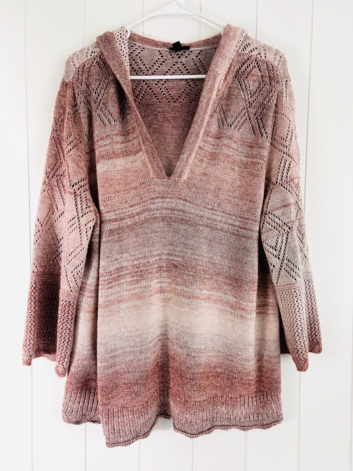 Torrid Super Soft Cozy Earth Tone Hooded Sweater Plus Size 2X Torrid Super Soft Cozy Earth Tone Hooded Sweater Plus Size 2X