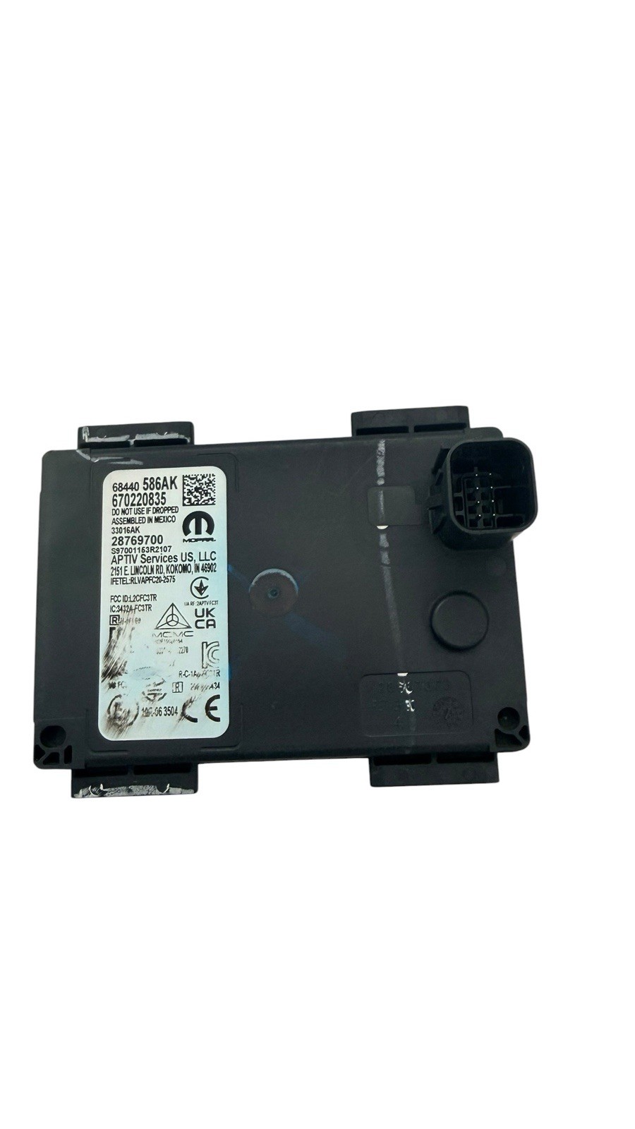 2021-2026 Jeep Grand Cherokee Wagoneer Front Radar ACC Module OEM 68440586AK