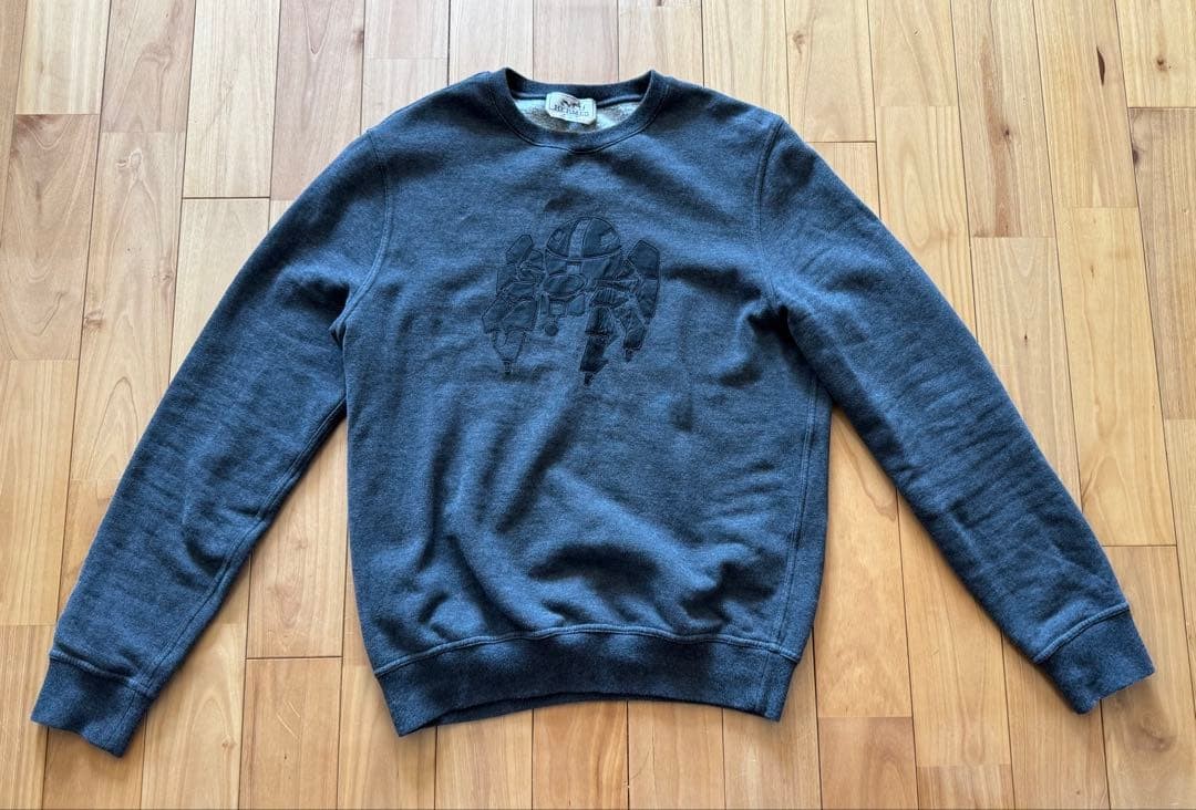 USED AUTHENTIC HERMES SWEATSHIRT/TRAINER VERYGOOD