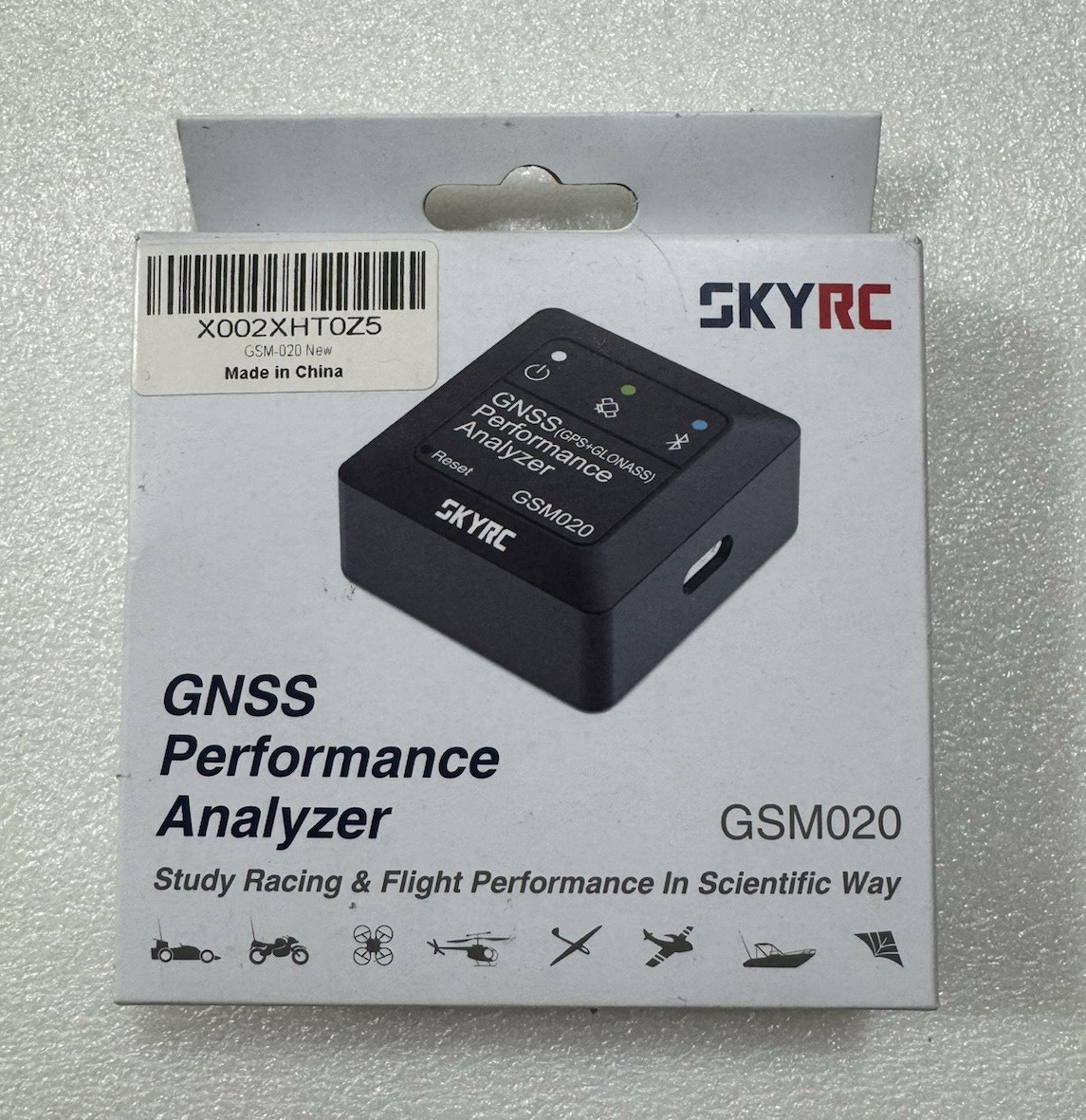 SkyRC GNSS Performance Analyzer GSM020 GPS Module White Universal Electric SkyRC GNSS Performance Analyzer GSM020 GPS Module White Universal Electric