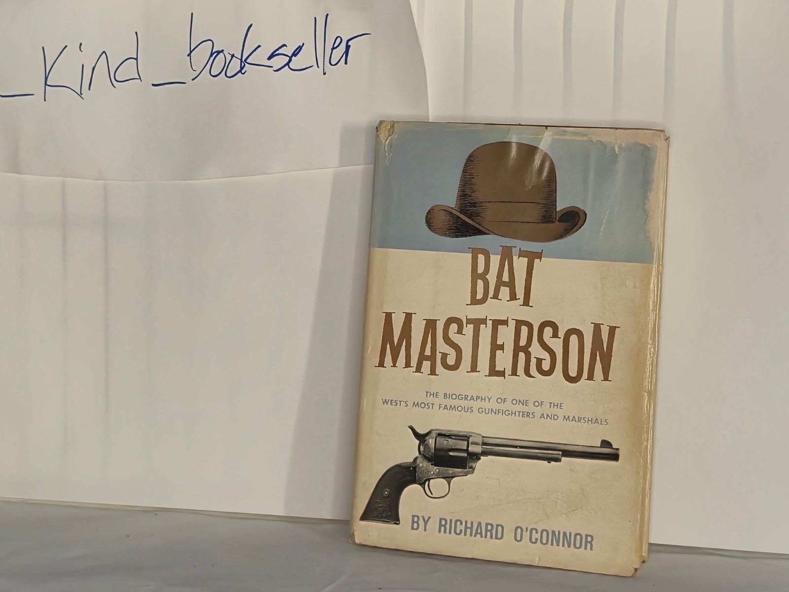 BAT MASTERSON (1957, True First Edition) Gunfighter Biography with Dust Jacket BAT MASTERSON (1957, True First Edition) Gunfighter Biography with Dust Jacket