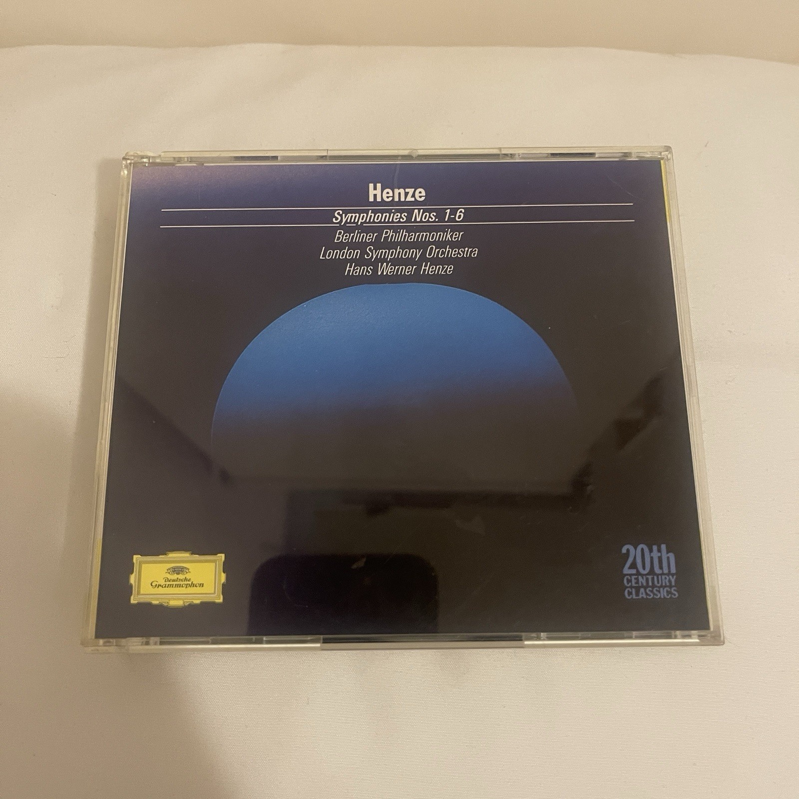 Henze : Symphonies Nos. 1-6 (2 CD Set 1990 Deutsche Grammophon) *Very Good* Henze : Symphonies Nos. 1-6 (2 CD Set 1990 Deutsche Grammophon) *Very Good*