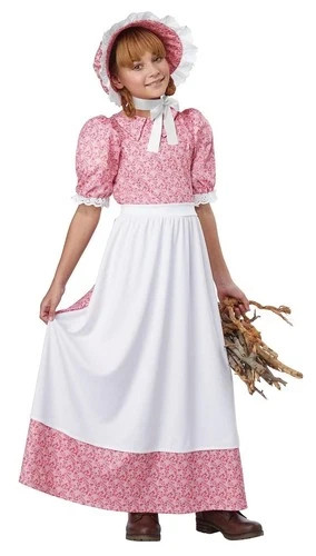 Early American Girl Pioneer Costume Girls