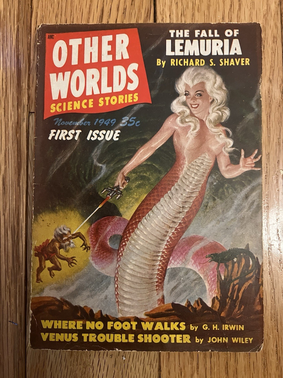 Other Worlds Science Fiction Stories The Fall Of Lemuria First Issue
