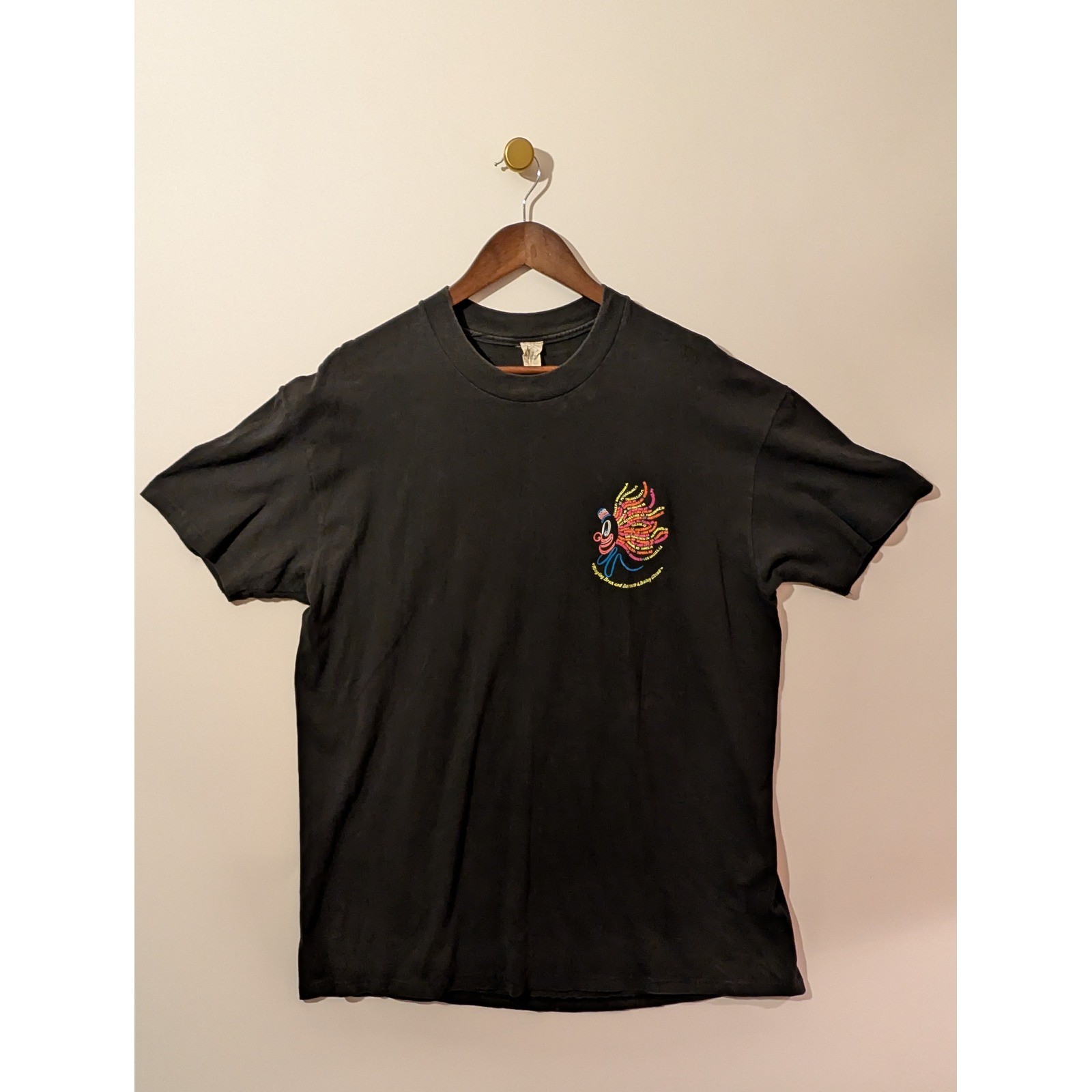Ringling Bros Circus T-Shirt Mens XL Black Excellent Tour Graphic Vintage 90s