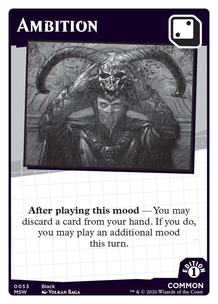 Mood Swings Singles, You Pick - Commons, Uncommons, Rares, Mythics