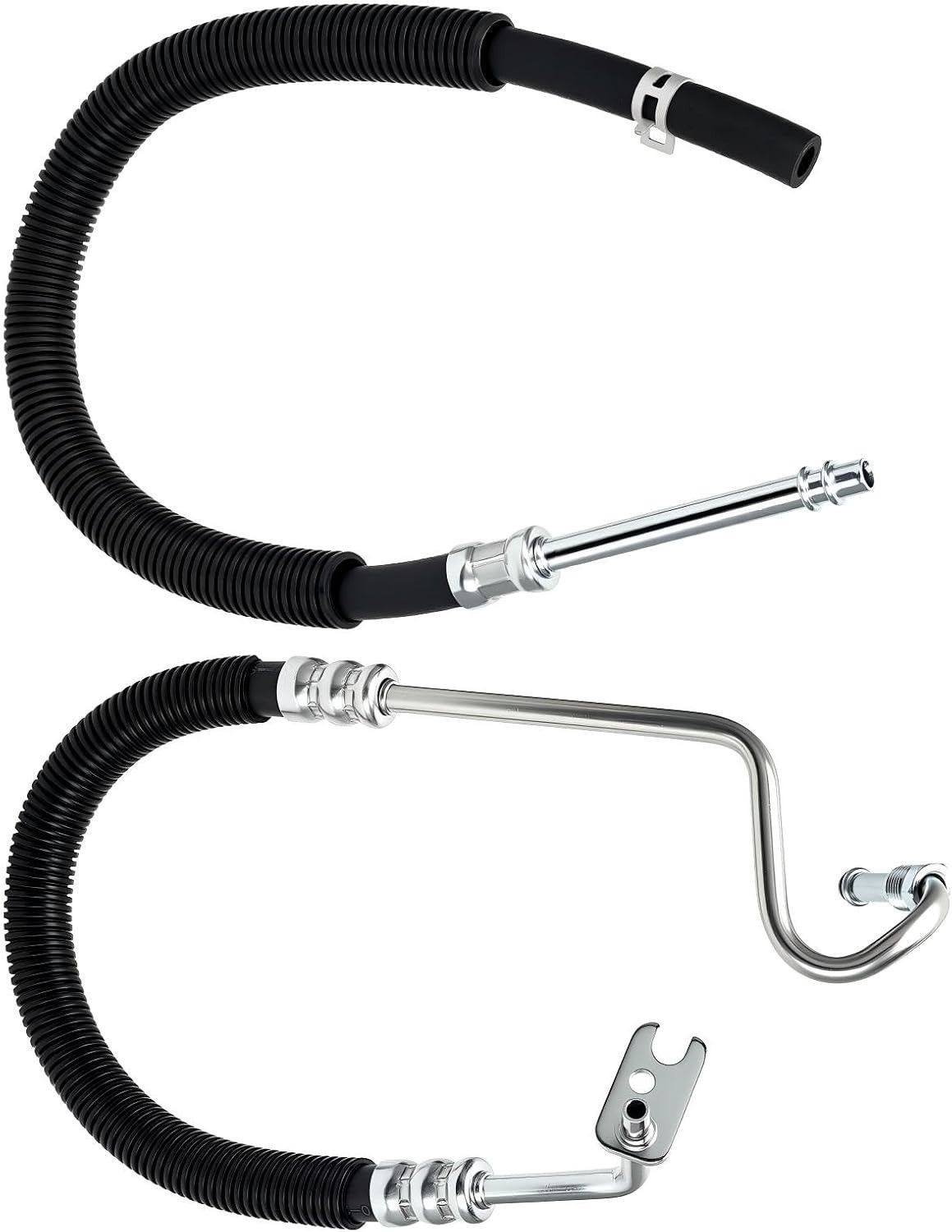 2pcs Power Steering Hose Pressure Line for Chevy Silverado 1500 Tahoe Avalanc...