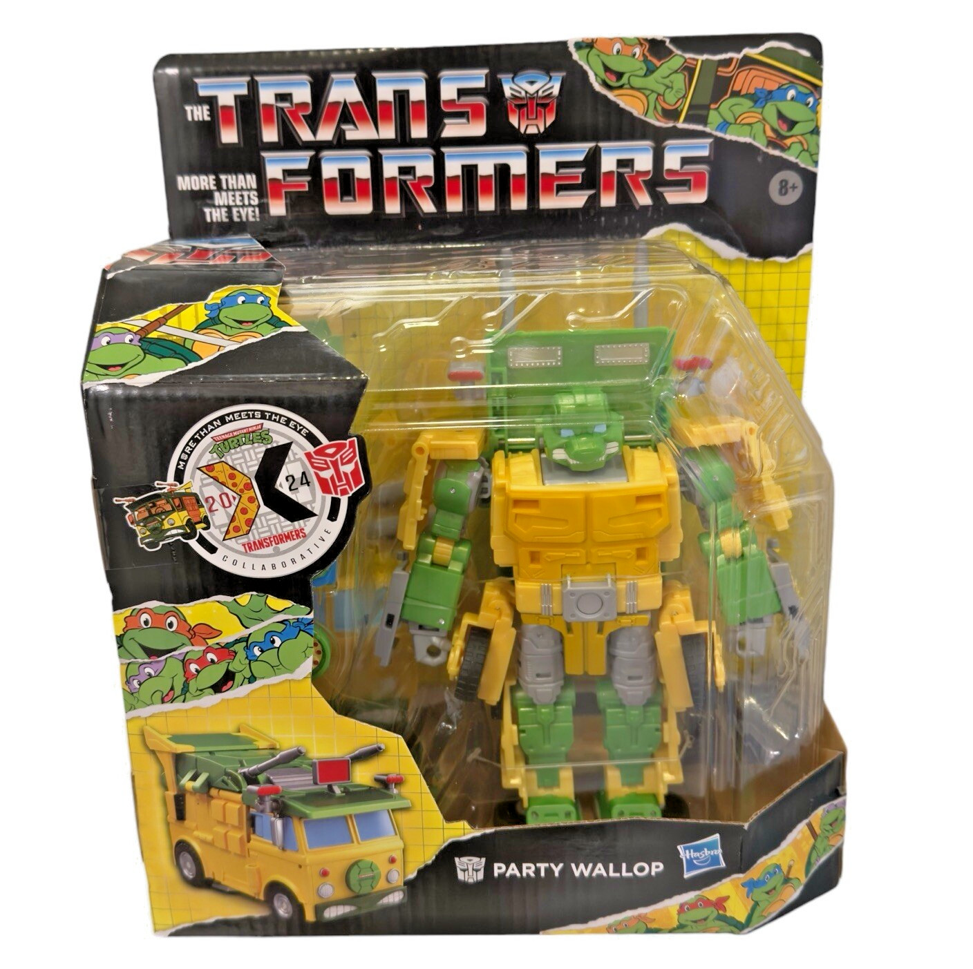 2024 Transformers x Teenage Mutant Ninja Turtles Party Wallop Action Figure 2024 Transformers x Teenage Mutant Ninja Turtles Party Wallop Action Figure