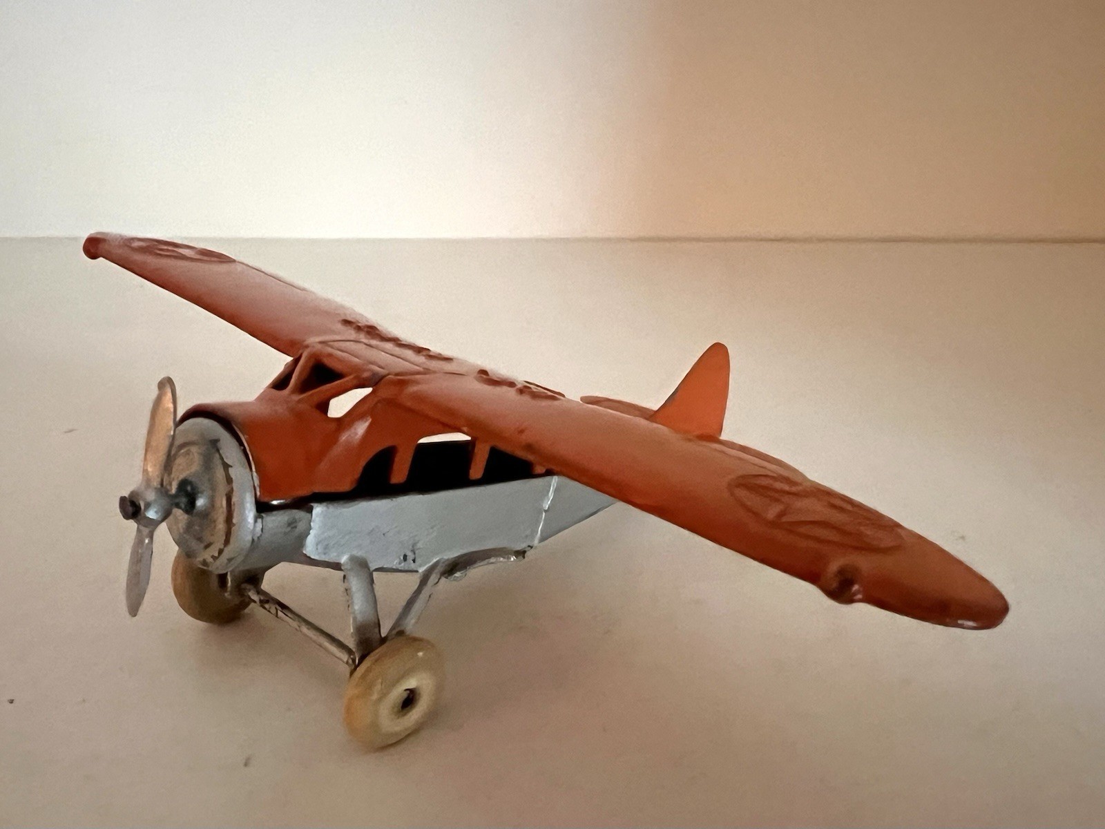 1930's VINTAGE TOOTSIETOY WACO U.S. NAVY DIVE BOMBER- G/VG-ORIGINAL-MUST SEE