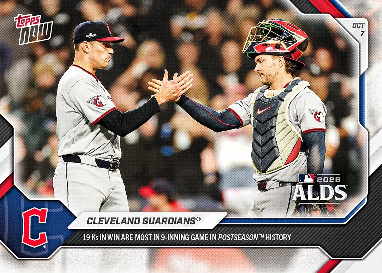 *PRE SALE* Cleveland Guardians - 2026 MLB Topps NOW® - Card 768