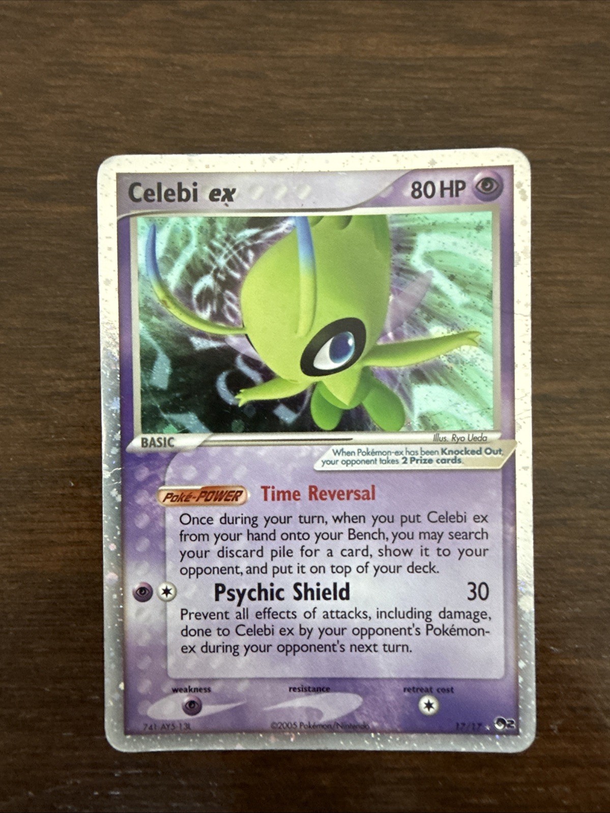 Celebi ex (Holo) 017/017 POP Series 2 Holo Celebi ex (Holo) 017/017 POP Series 2 Holo