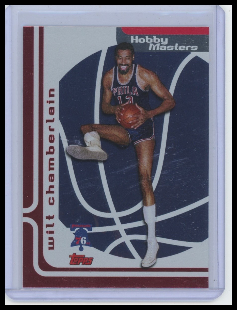 2006-07 Topps #HM18 Wilt Chamberlain Hobby Masters Sixers HOF