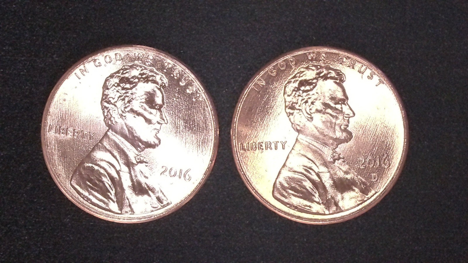 2016-P&D Lincoln Shield Cent (2) Penny Set - BRILLIANT UNCIRCULATED (BU) 2016-P&D Lincoln Shield Cent (2) Penny Set - BRILLIANT UNCIRCULATED (BU)