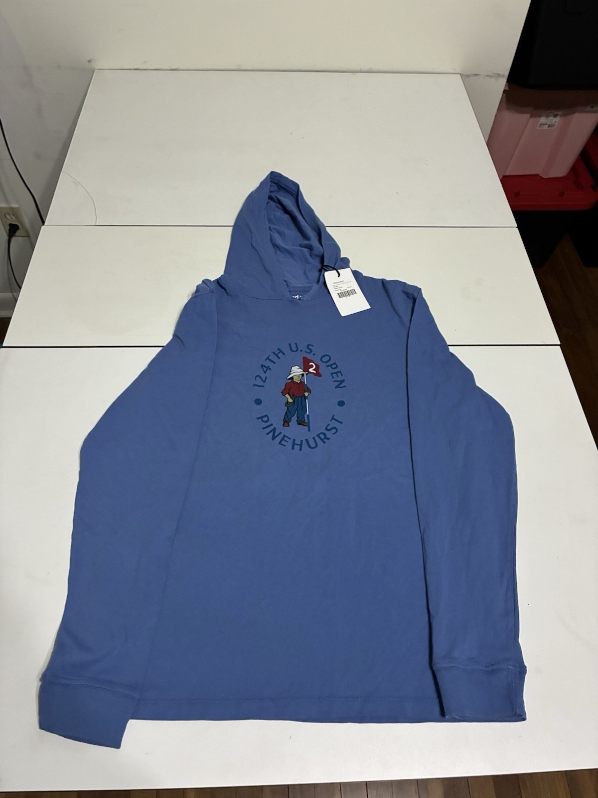 Ahead Pinehurst Hoodie Small Blue 124th U.S. Open Golf Cottonwood Pullover Sport Ahead Pinehurst Hoodie Small Blue 124th U.S. Open Golf Cottonwood Pullover Sport
