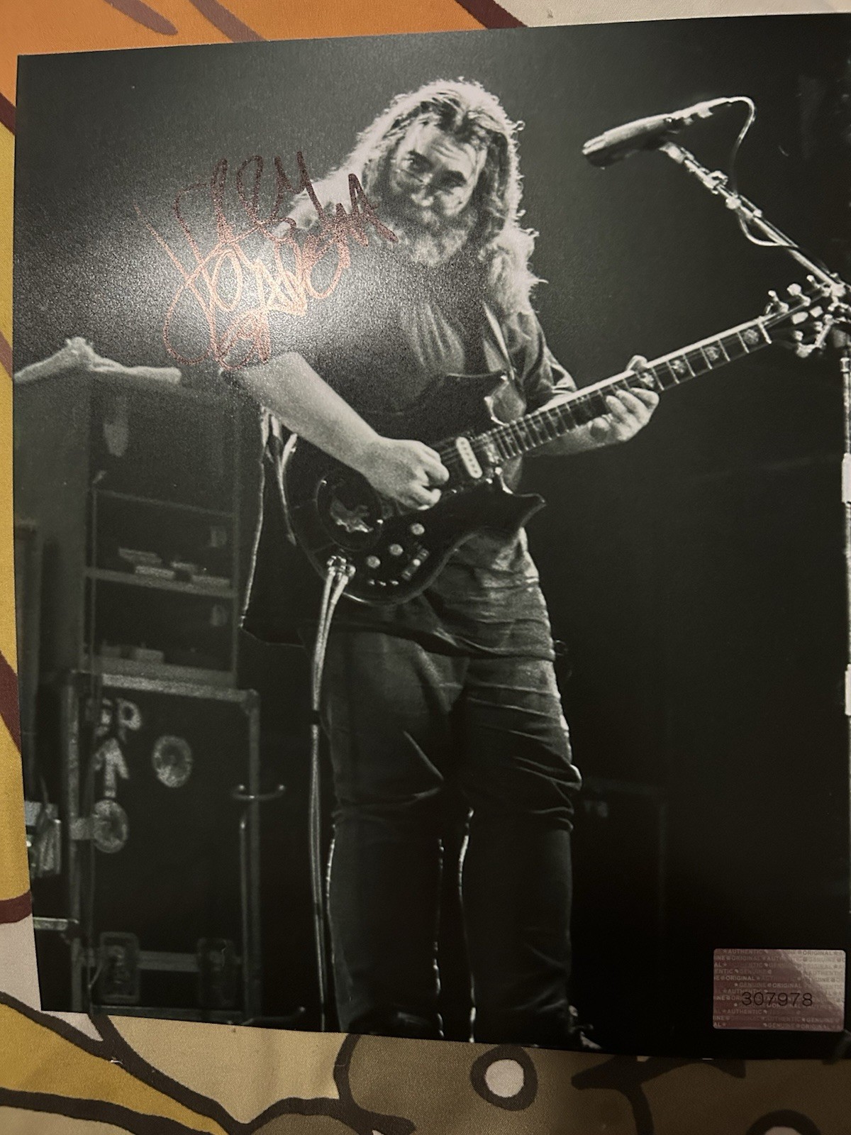 Jerry Garcia 8x10 Autographed Photo W/COA CERTIFICATE Jerry Garcia 8x10 Autographed Photo W/COA CERTIFICATE