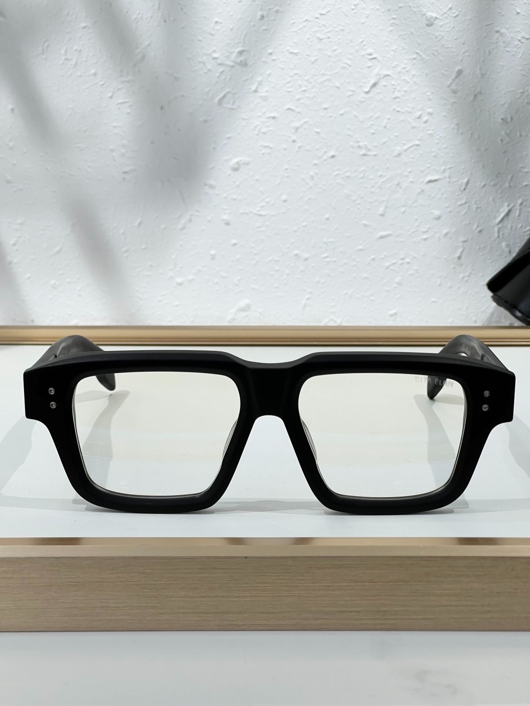 Dita Eliux DTS751 Matte Black Japanese Acetate Optical Frames Eyeglasses Dita Eliux DTS751 Matte Black Japanese Acetate Optical Frames Eyeglasses