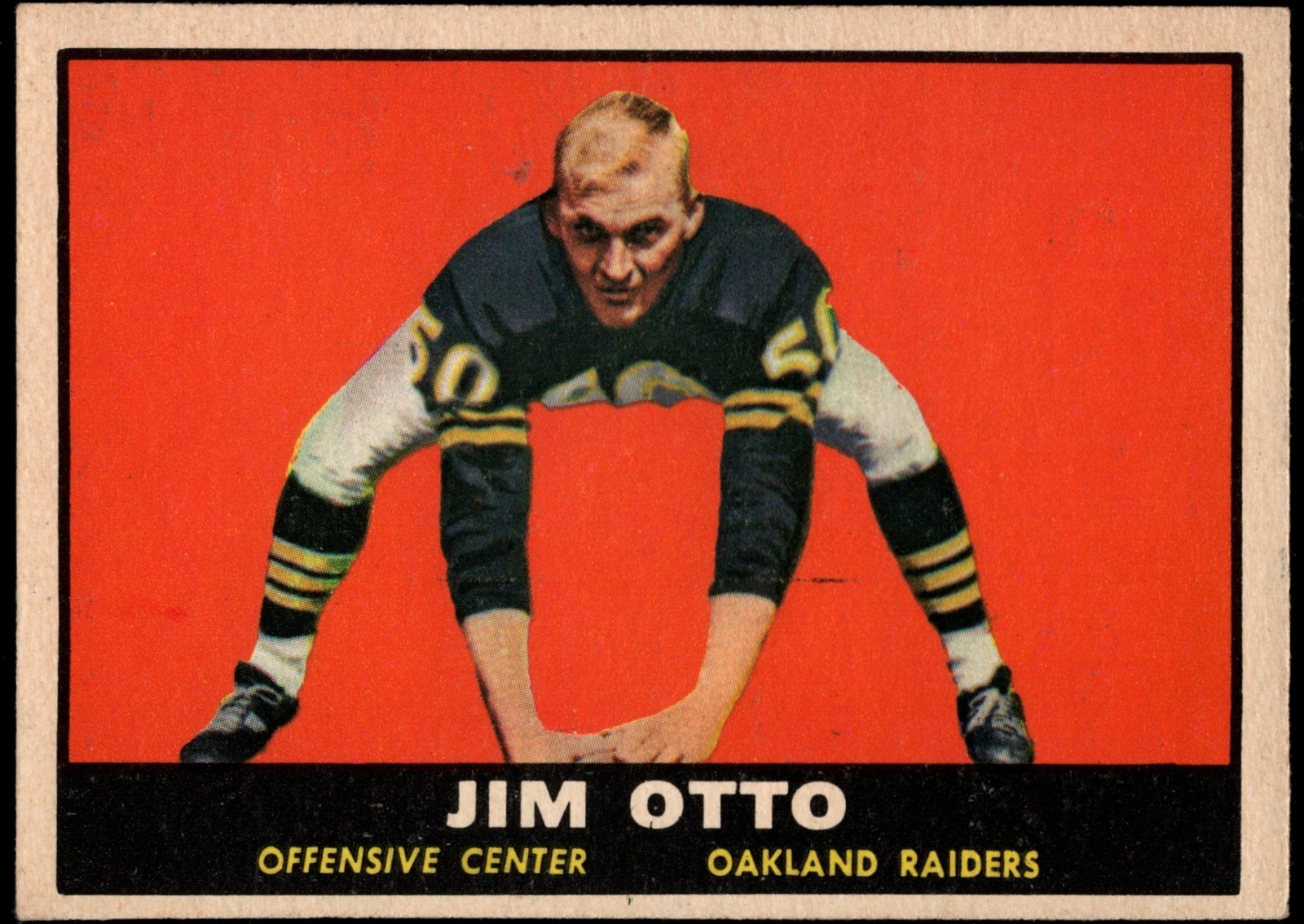 1961 Topps - Jim Otto #182 (RC) 1961 Topps - Jim Otto #182 (RC)