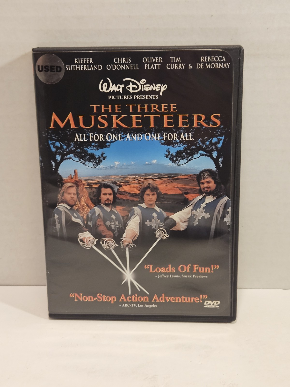 The Three Musketeers (DVD, 1993) Walt Disney Presents 