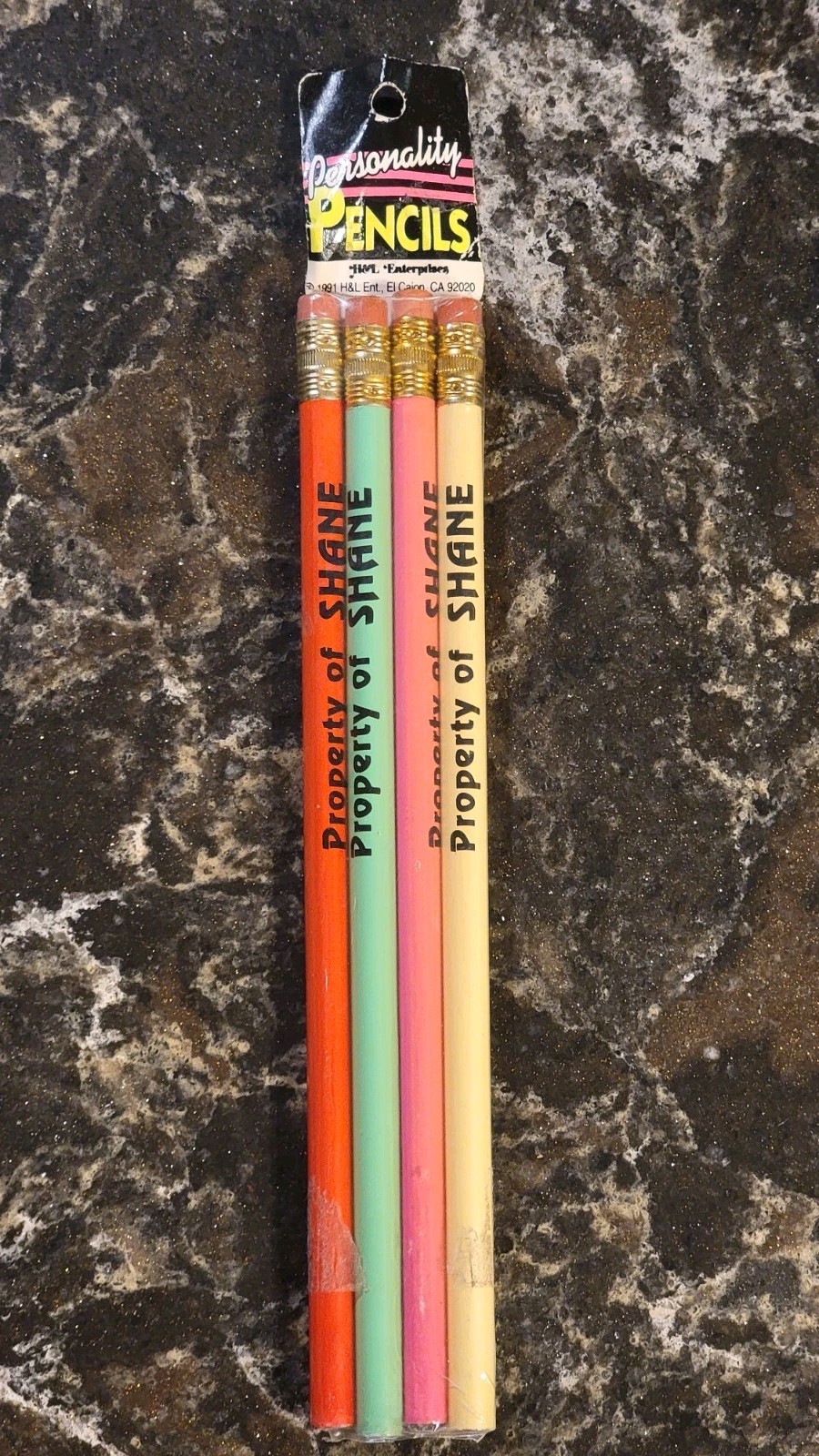 Vintage Personality Pencils - Property of \ Vintage Personality Pencils - Property of \