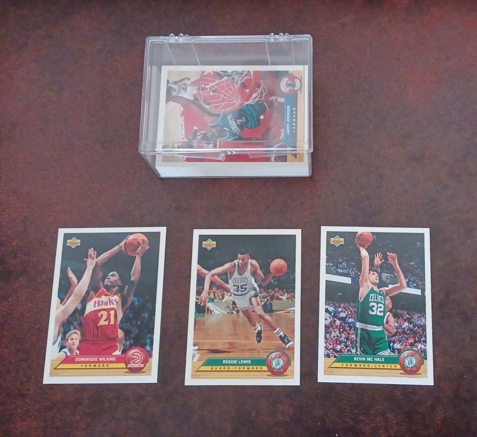 1992-93 UD McDonald’s Complete 50 Card Set Includes MJ Holo PSA 8 & MJ PSA 9