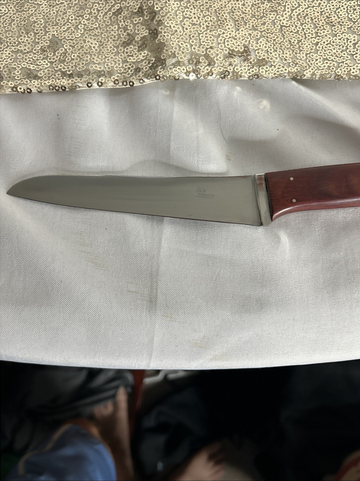 Lloyd Pendleton Custom Knives Rare KITCHEN Knife. San Pablo,CA Very RARE Knife
