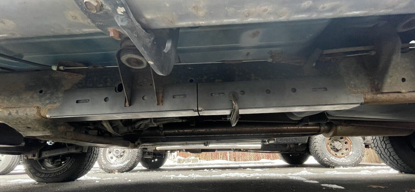03-08 Dodge Ram 2500 3500 CREW LONG BED Cummins Frame Rail Rust Repair Middle