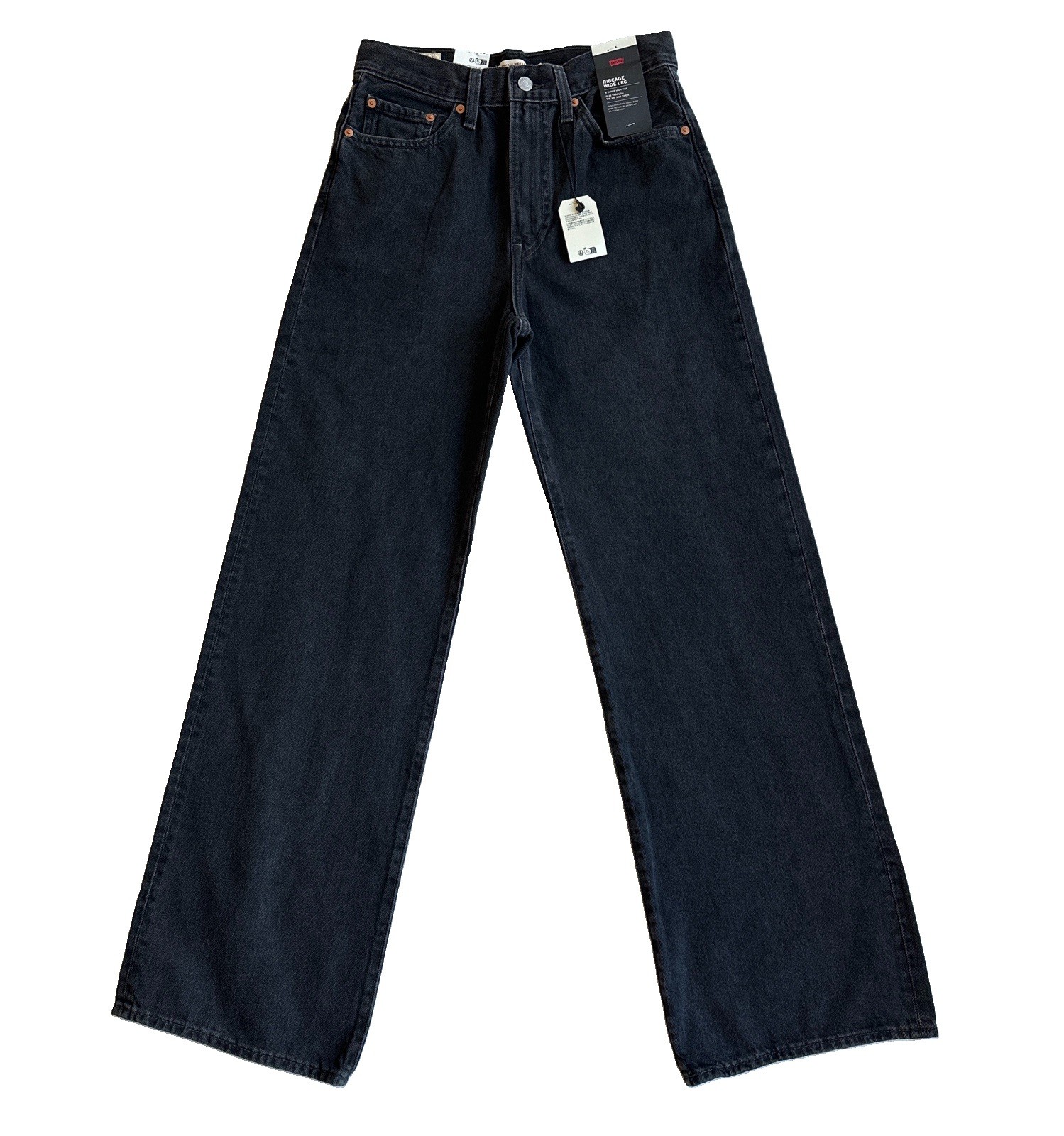 Levi's Premium Women's Ribcage Wide Leg Jeans Size: 27 x 34