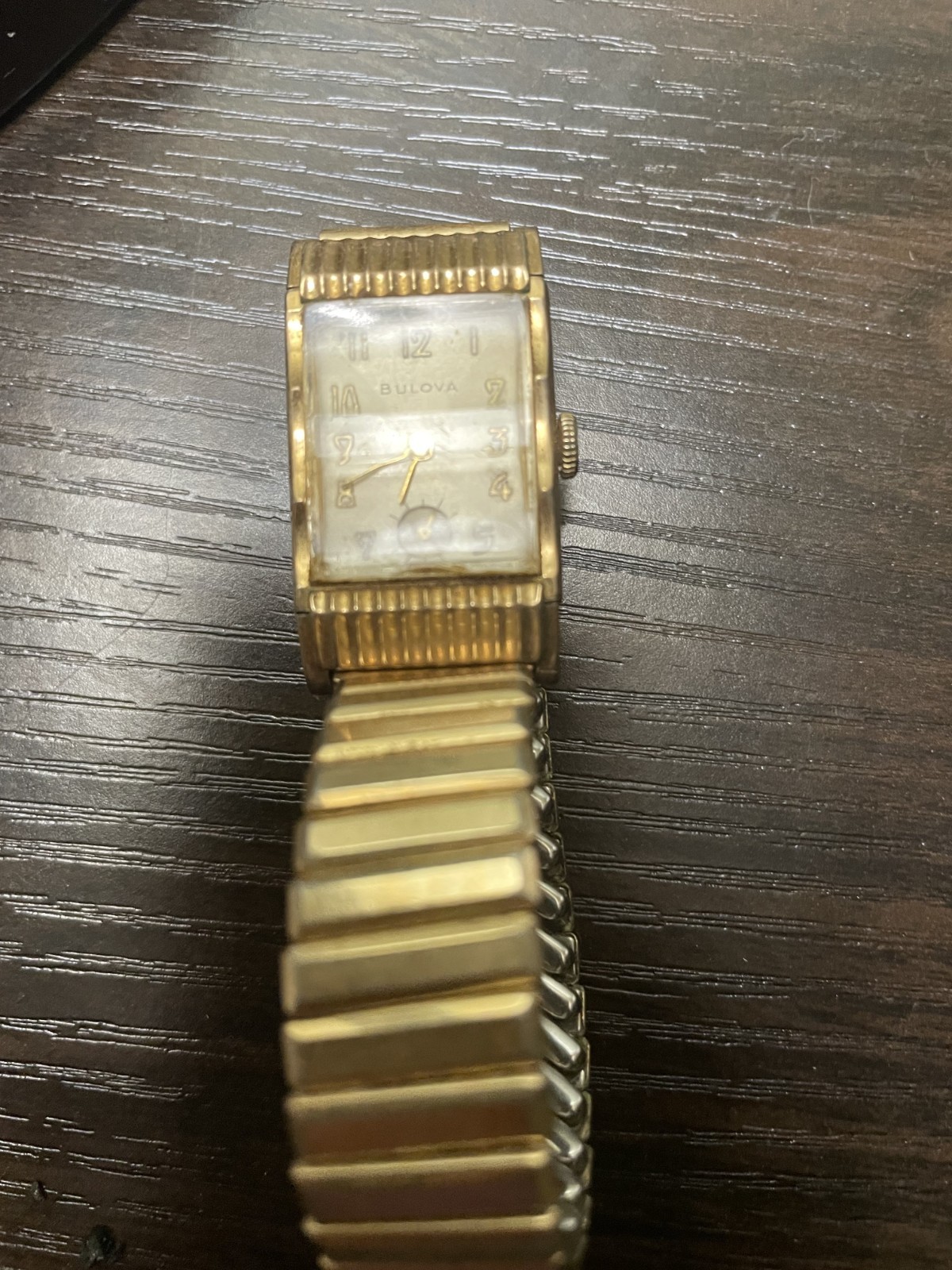 bulova gold watch 1930s vintage