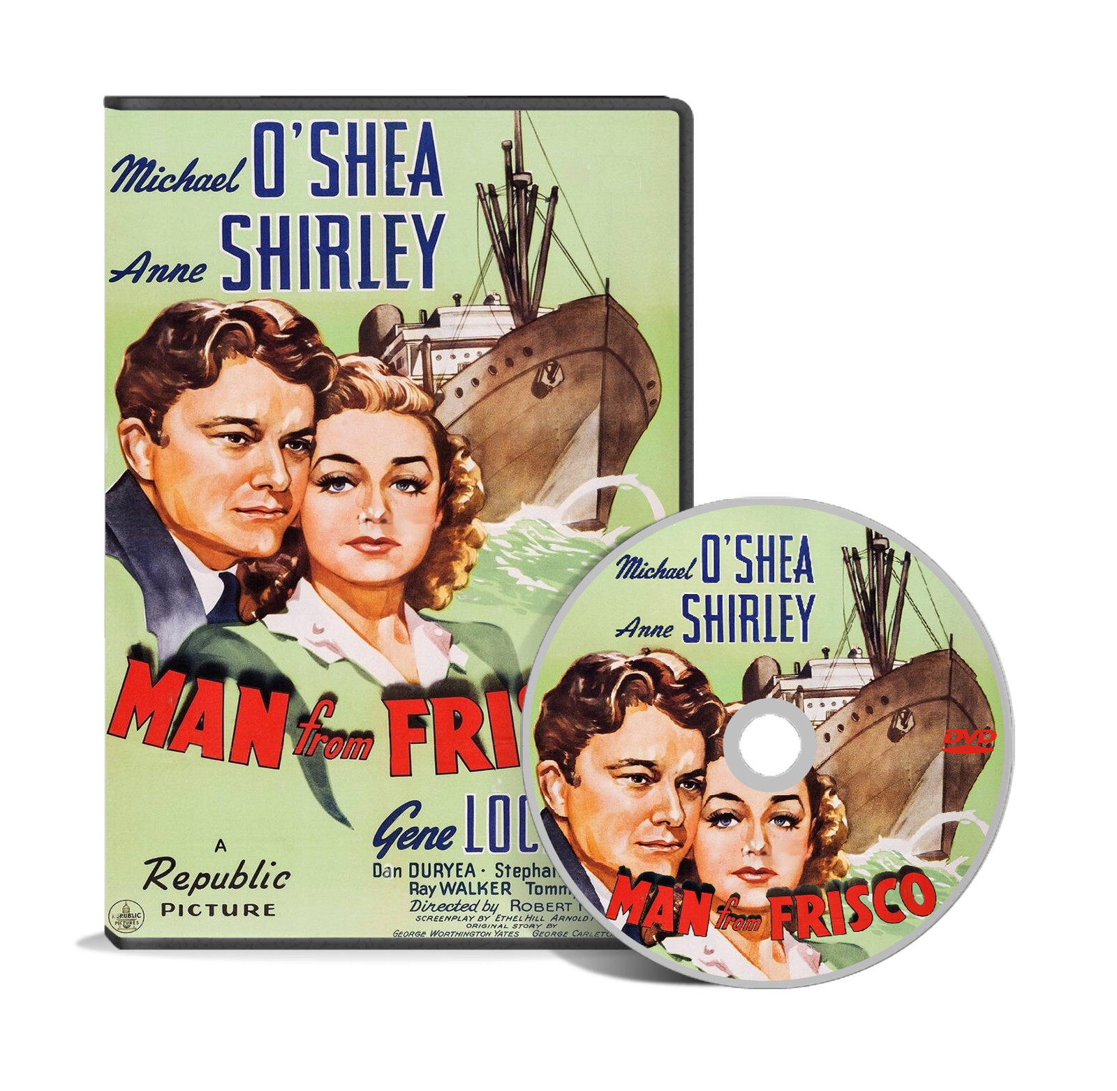 Man from Frisco (1944) Drama, Romance, War DVD