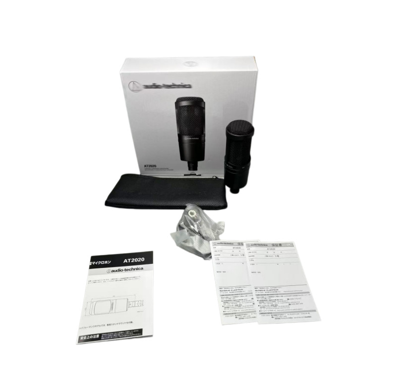 Audio-Technica AT2020 Side-Address Cardioid Condenser Microphone US