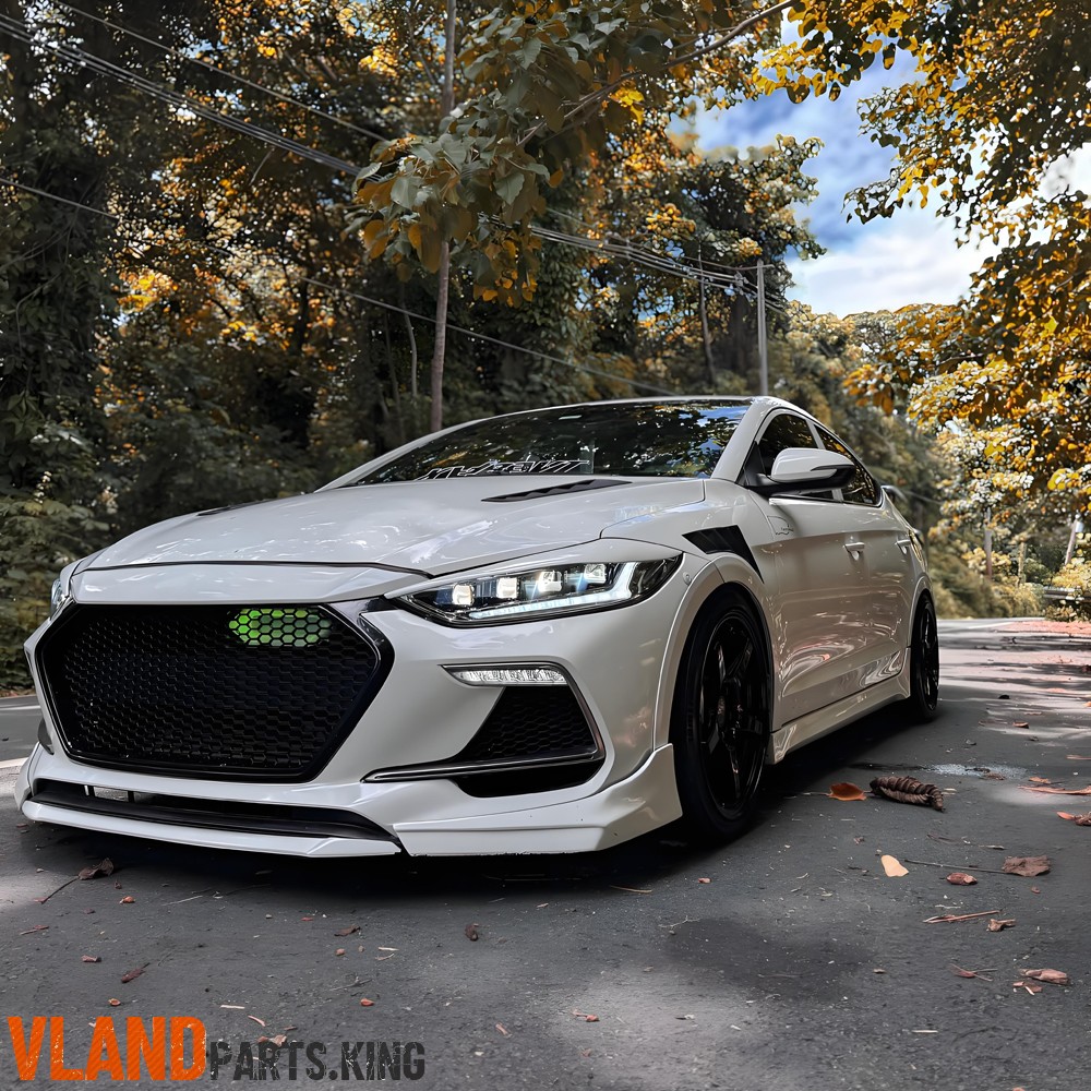 VLAND LED Headlights Assembly For 2017-2018 Hyundai Elantra w/Sequential Turn VLAND LED Headlights Assembly For 2017-2018 Hyundai Elantra w/Sequential Turn