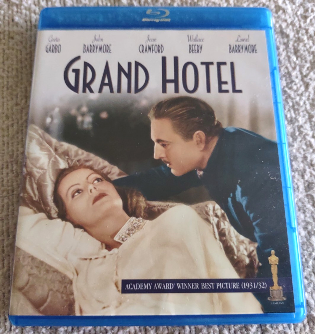 Grand Hotel 1932 [Blu-ray]  VG+ Disc