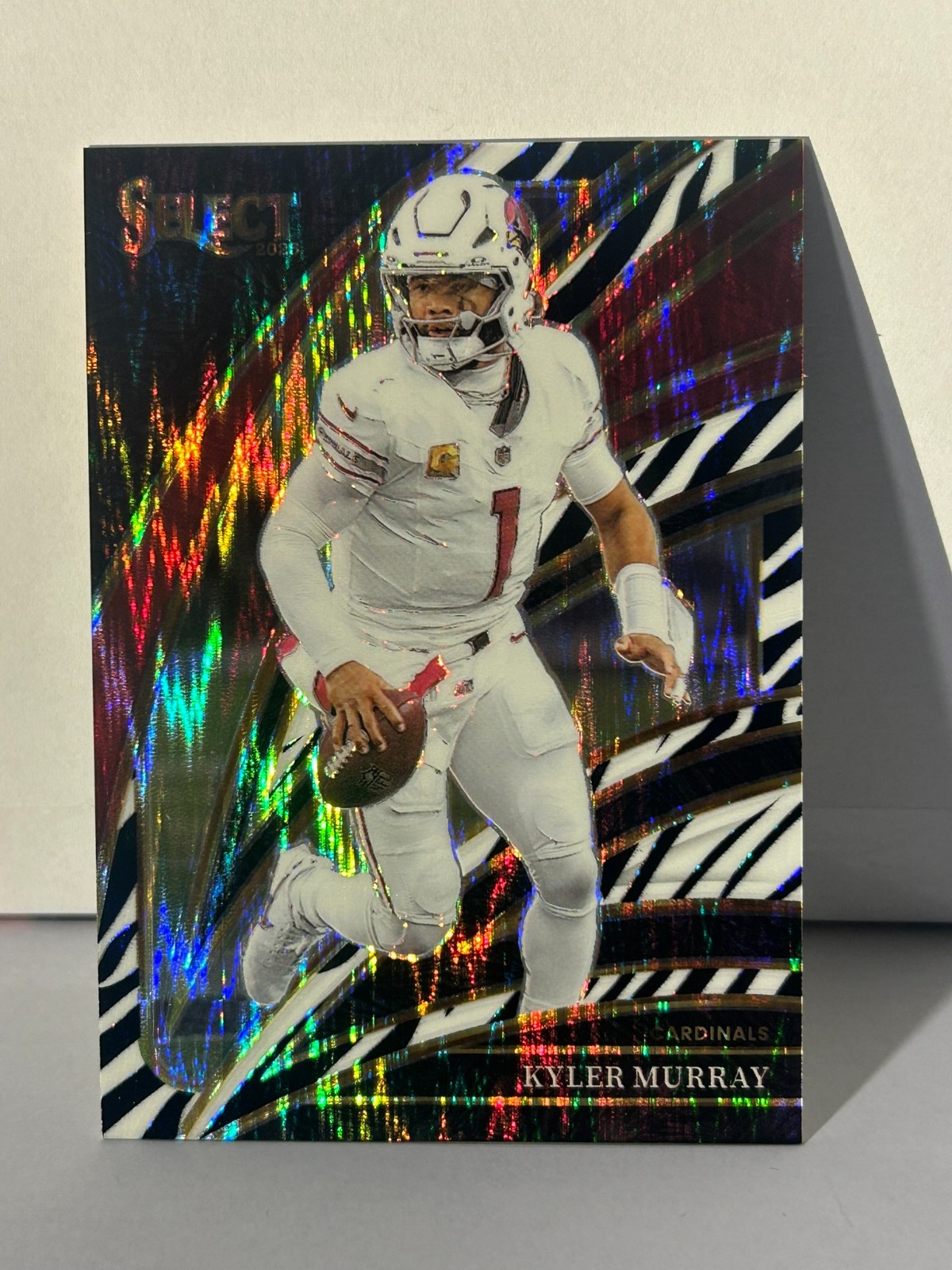 025 Panini Select - Club Level Kyler Murray #222 Zebra Shock Prizm 025 Panini Select - Club Level Kyler Murray #222 Zebra Shock Prizm