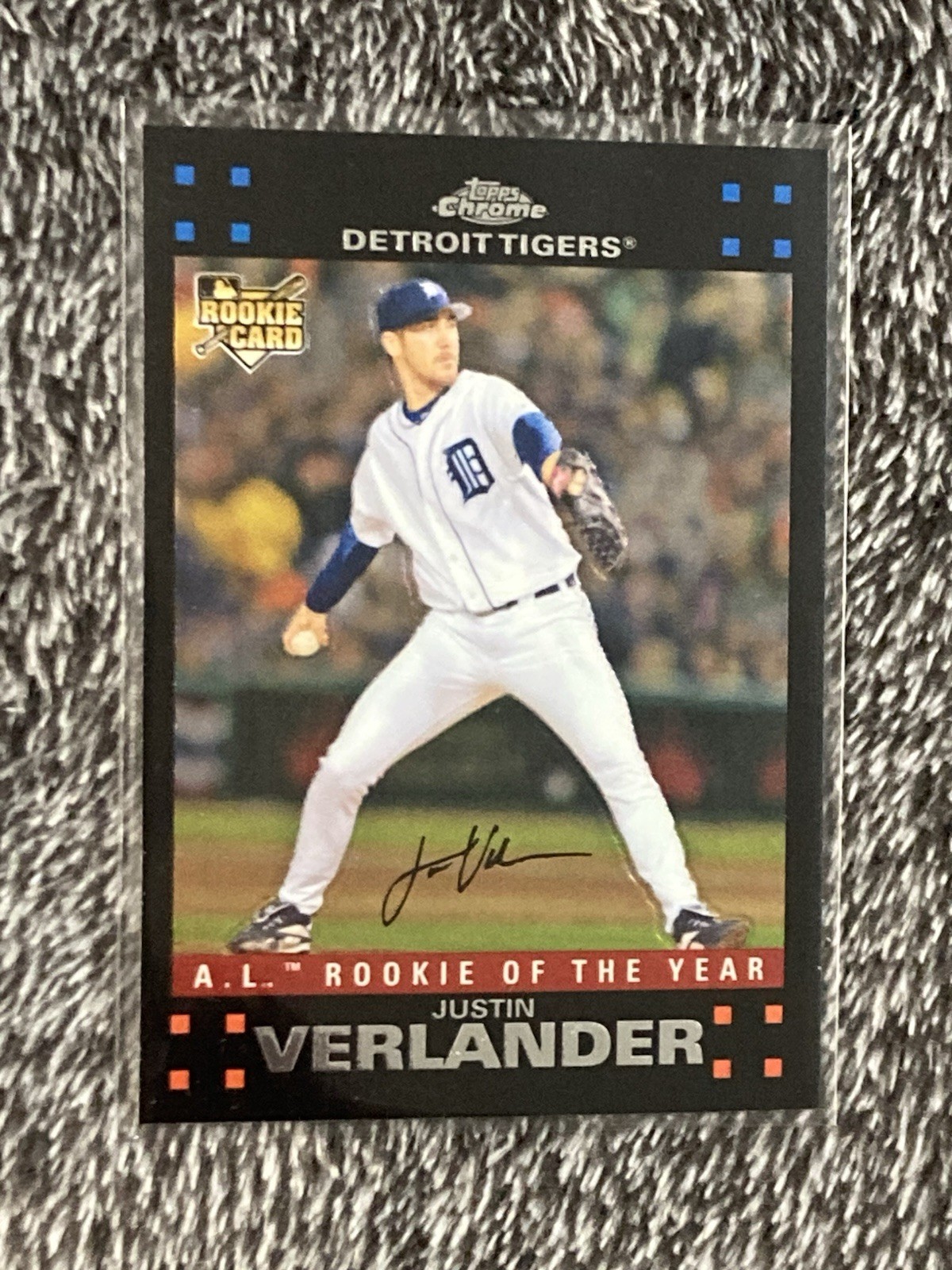 2007 Topps Chrome - #254 Justin Verlander RC 2007 Topps Chrome - #254 Justin Verlander RC