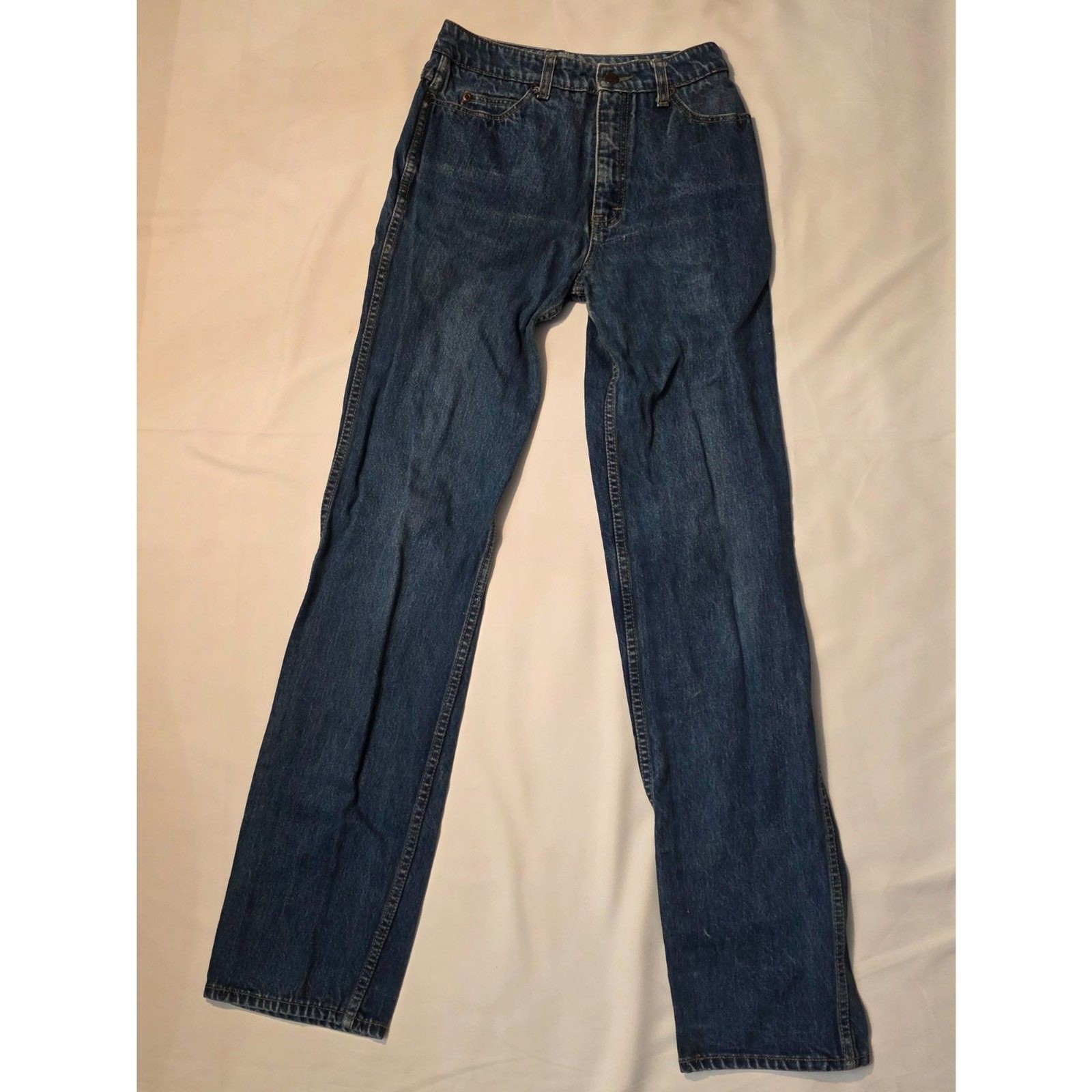 True Vtg 70s 80s Calvin Klein Style 1600 High Rise Tapered Mom Jeans Size 10