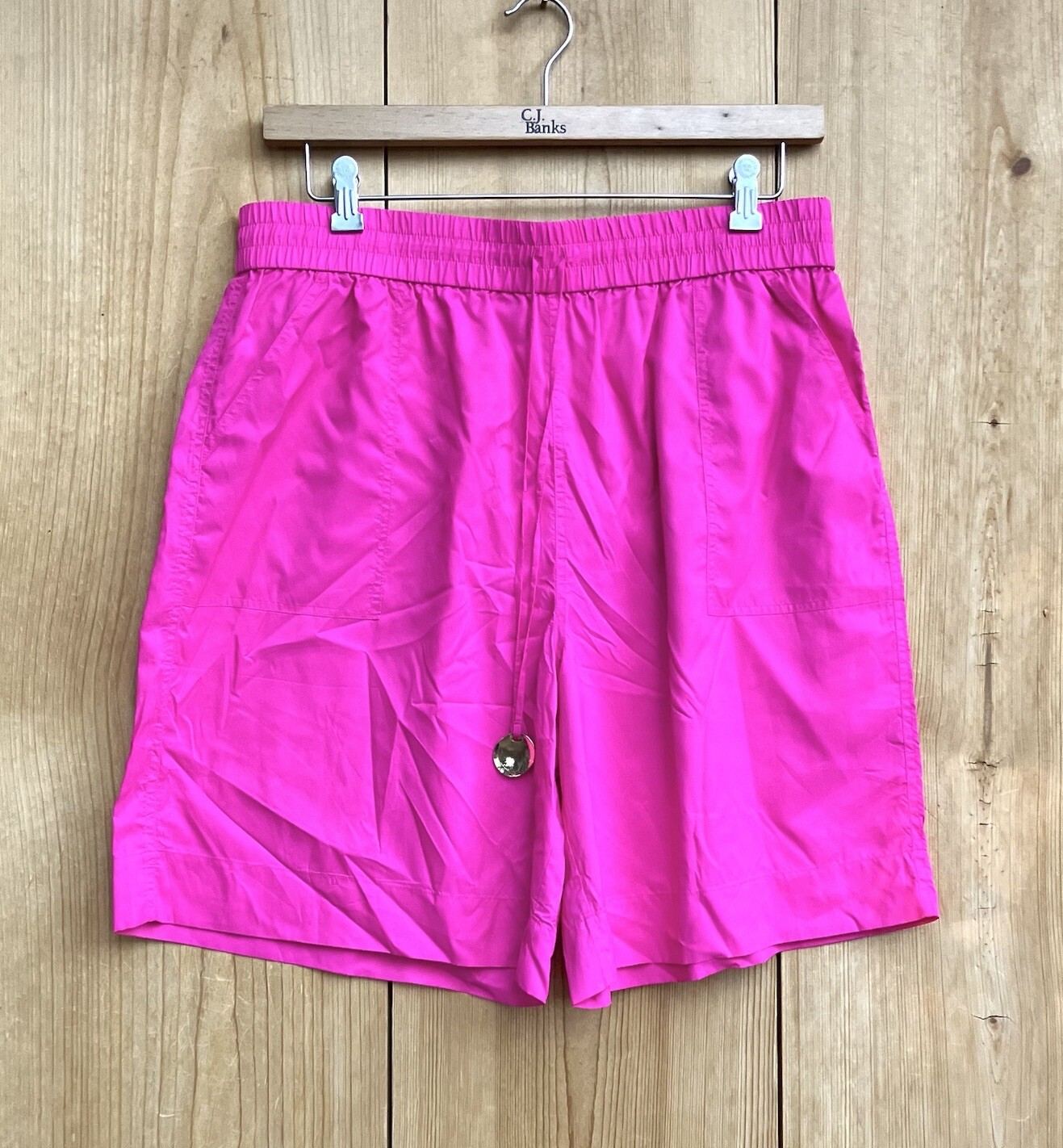Staud NWT New Jeter Shorts in Bougainvillea Sz XL Staud NWT New Jeter Shorts in Bougainvillea Sz XL