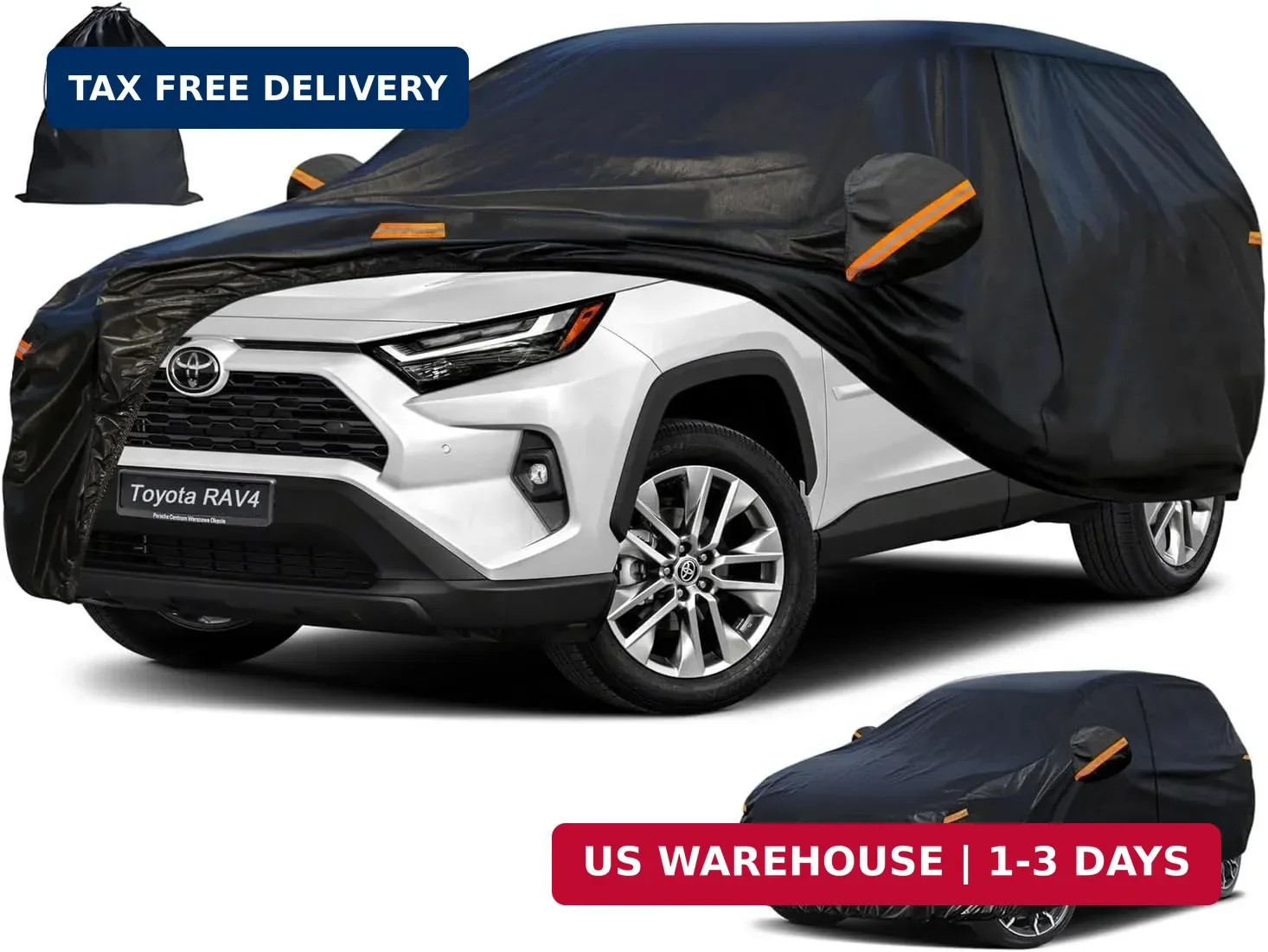 Kayme 7 Layers Waterproof SUV Car Cover for Toyota RAV4 2006-2026 Kayme 7 Layers Waterproof SUV Car Cover for Toyota RAV4 2006-2026
