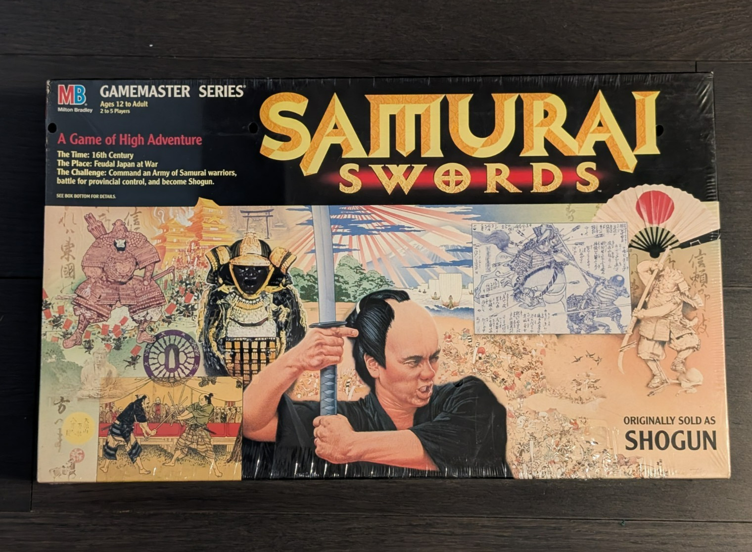 Vintage Samurai Swords / Shogun 1995 Milton Bradley Board Game NEW & SEALED LOOK Vintage Samurai Swords / Shogun 1995 Milton Bradley Board Game NEW & SEALED LOOK