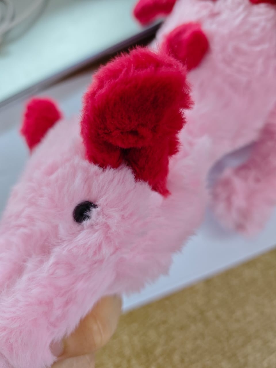 Large 50cm Jellycat Heart Dragon - Authentic + New Large 50cm Jellycat Heart Dragon - Authentic + New