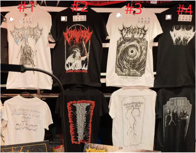 Crypta Band Shirt Death Metal Concert Tour Merch 2026 Reprint Crypta Band Shirt Death Metal Concert Tour Merch 2026 Reprint