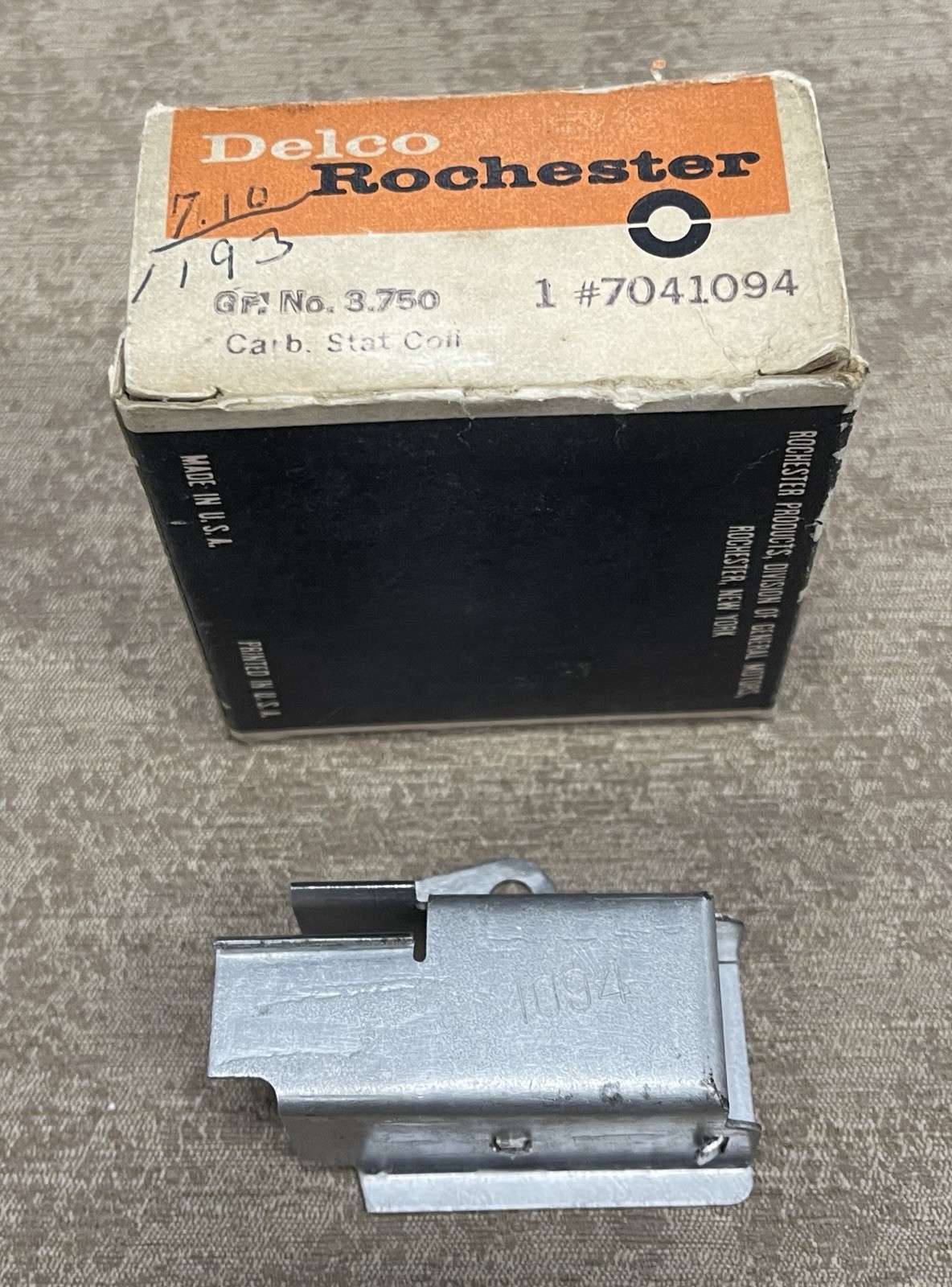 NOS 1968-71 Pontiac GTO & Trans Am Carburetor Thermostatic Choke Coil 455 H. O. NOS 1968-71 Pontiac GTO & Trans Am Carburetor Thermostatic Choke Coil 455 H. O.