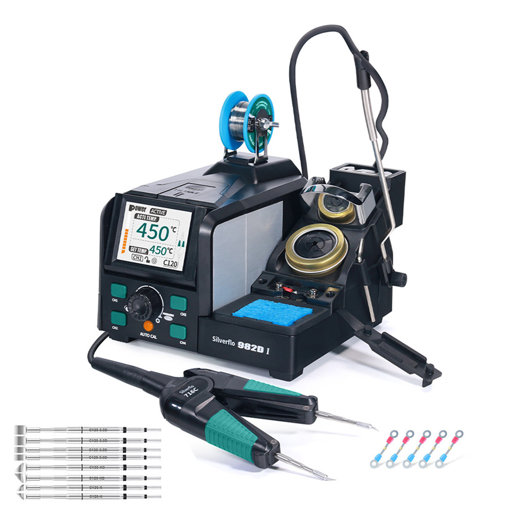 80W 982D-I Precision soldering station SMD Rework soldering iron Kit