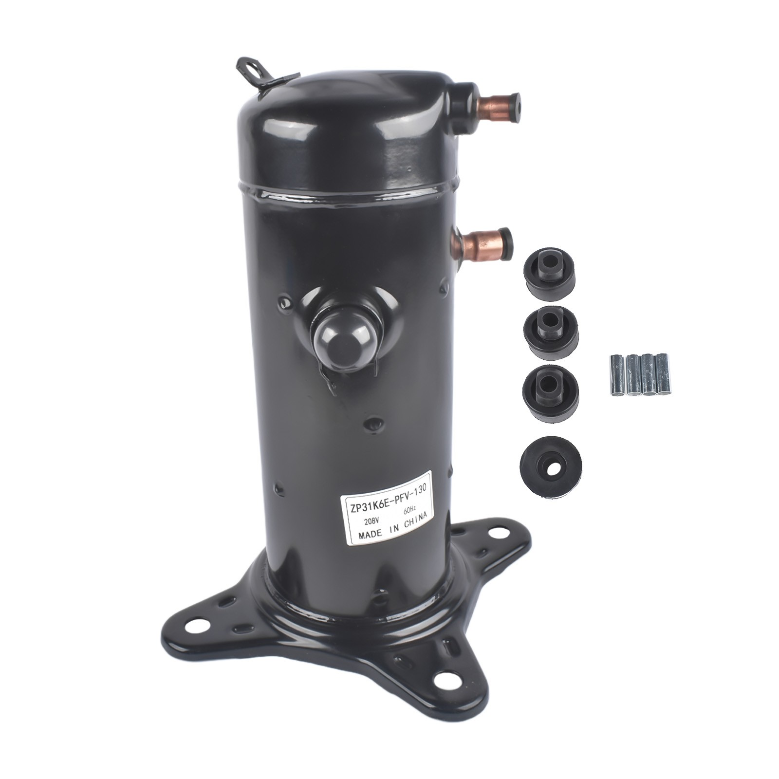 2.5 Ton Scroll Compressor 208-230V 1PH 60Hz R410A for Copeland ZP31K5E-PFV-130