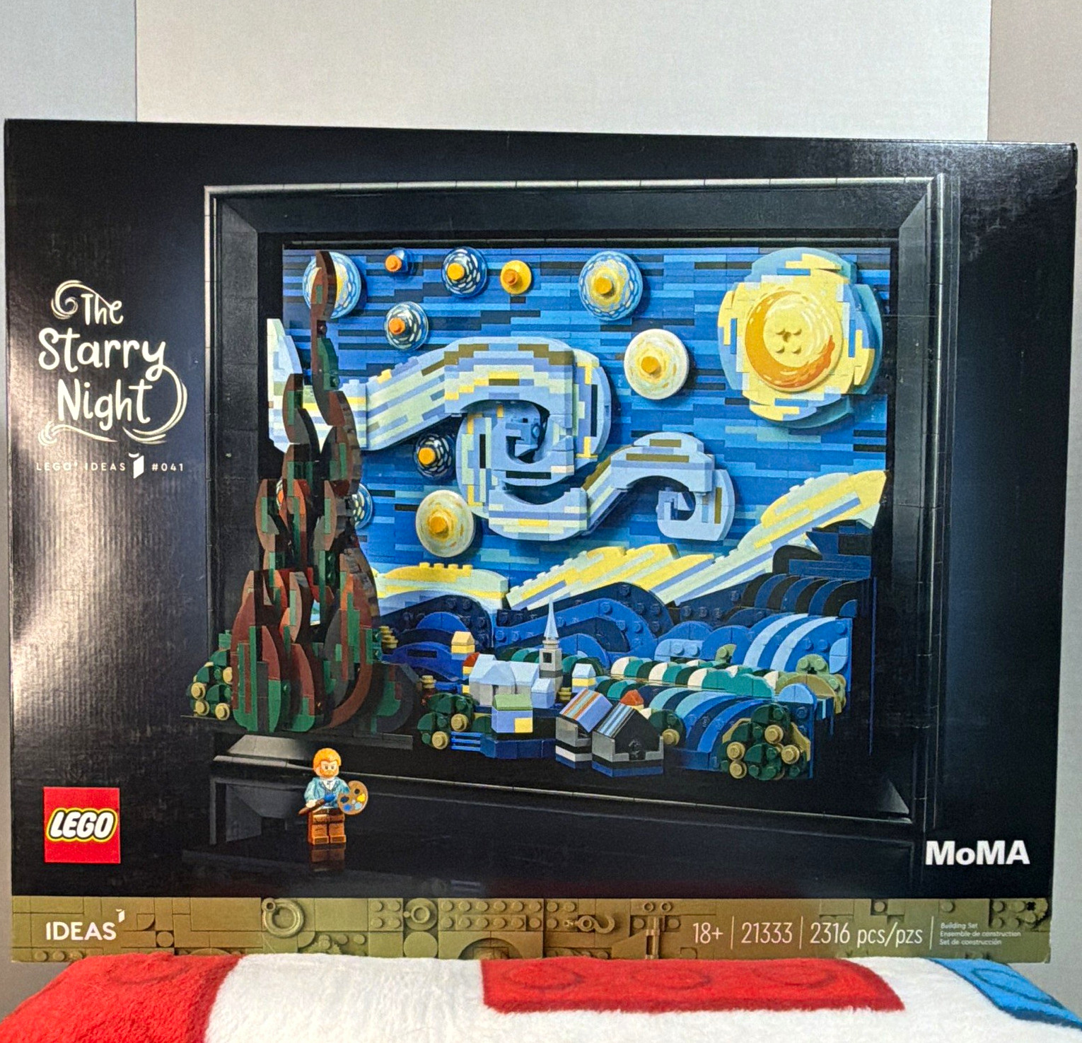 LEGO Ideas 21333 Vincent van Gogh The Starry Night 2316pcs 18+ Stand LEGO Ideas 21333 Vincent van Gogh The Starry Night 2316pcs 18+ Stand