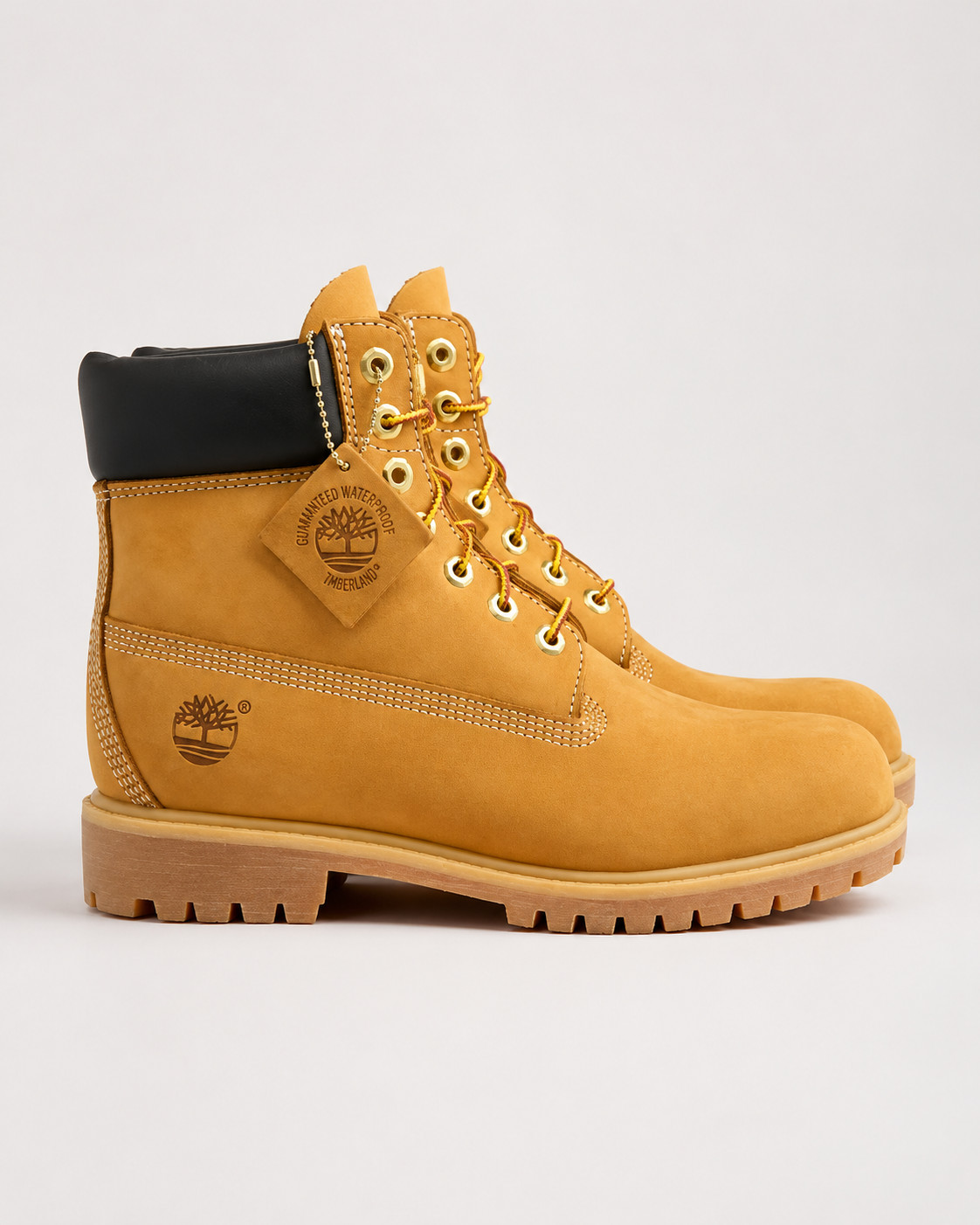 Timberland 6-Inch Premium Waterproof Boots Wheat Nubuck Timberland 6-Inch Premium Waterproof Boots Wheat Nubuck