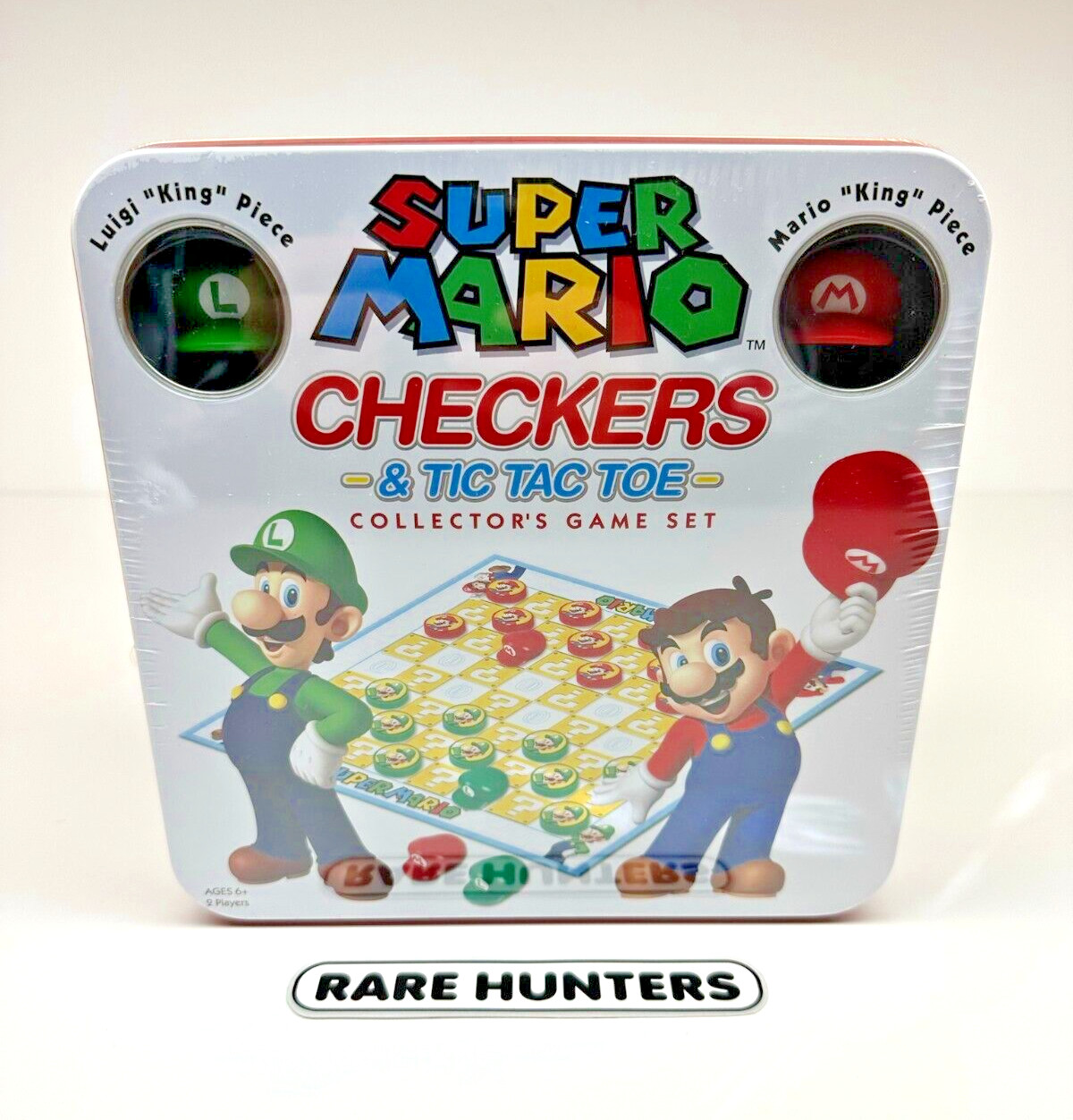 USAopoly Super Mario Checkers & Tic Tac Toe Collector\'s Game Set - BNIB USAopoly Super Mario Checkers & Tic Tac Toe Collector\'s Game Set - BNIB
